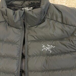 Arcteryx Black Down Vest